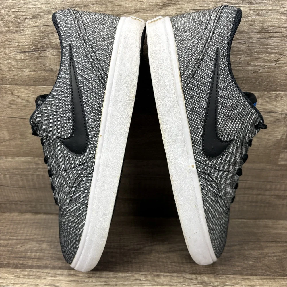 Nike SB Check Gray Black Mens US Size 10 EUR 44 843896-004 Sneakers - Picture 7 of 10